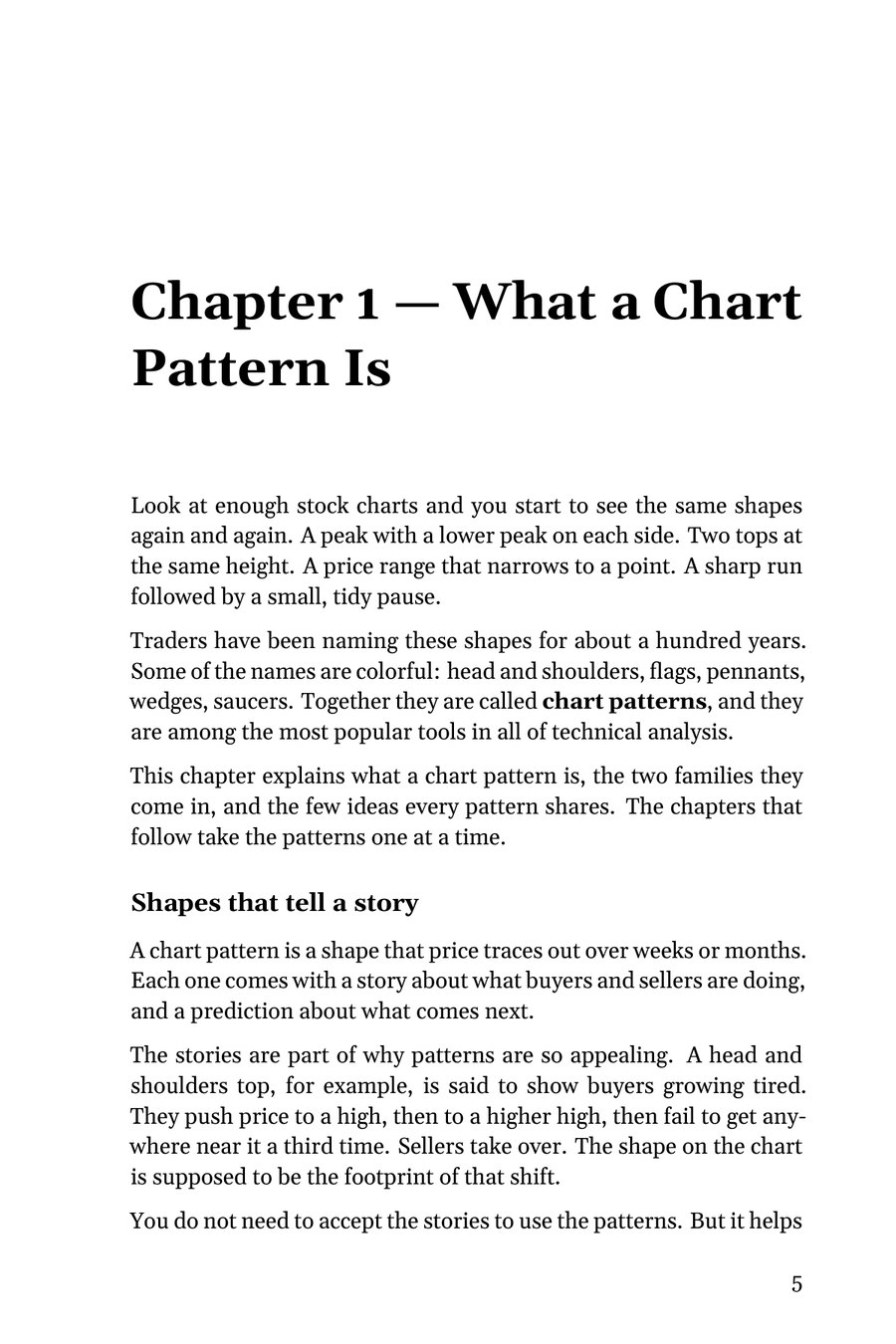 The opening of Chapter 1