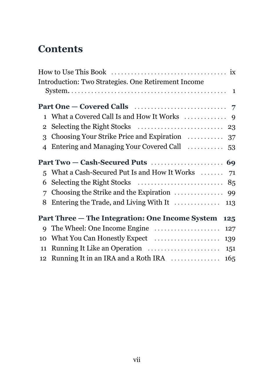 The contents