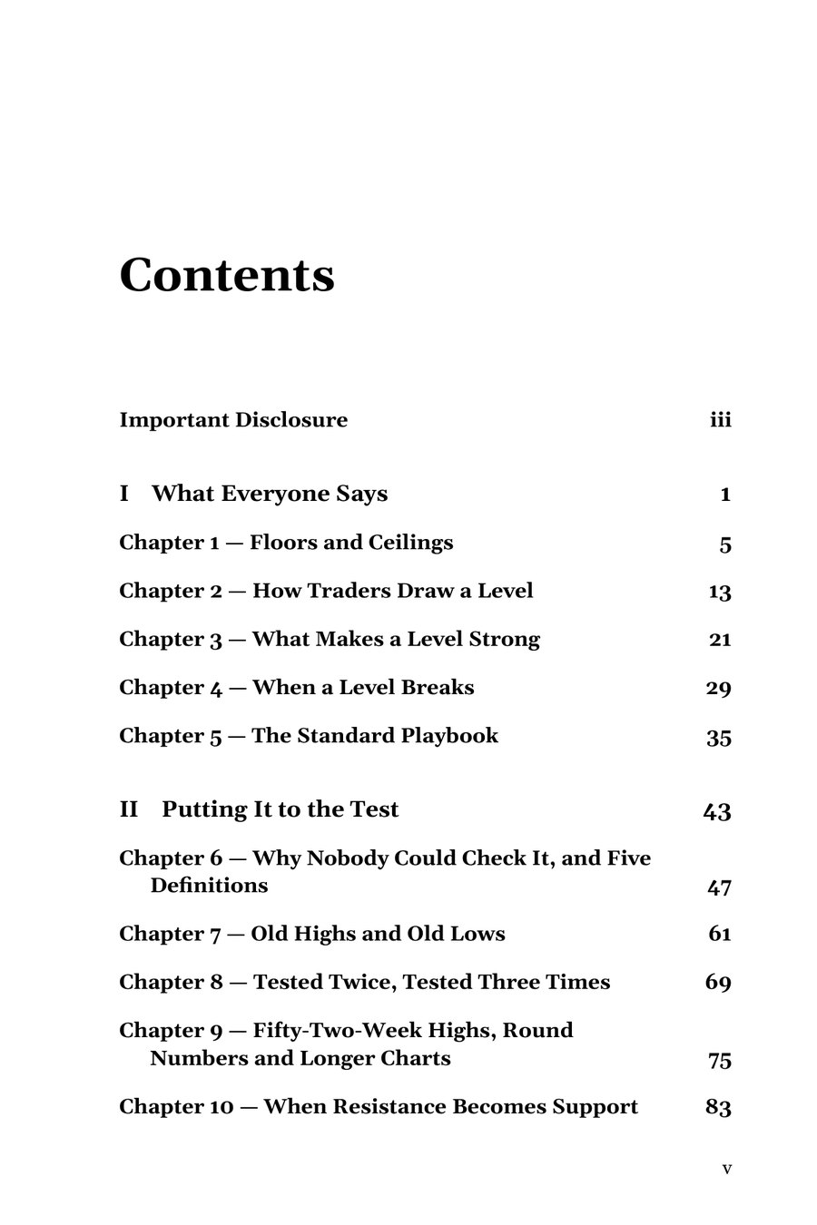 The contents
