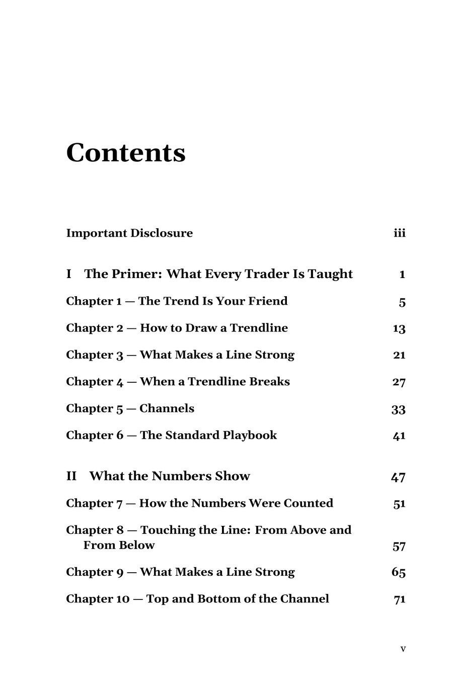 The contents